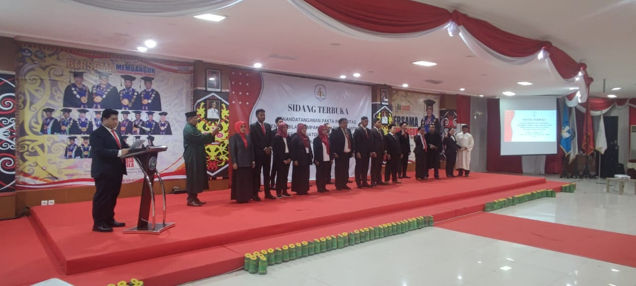Pelantikan Mediator DSI di Wilayah Hukum Provinsi Kalimantan Utara