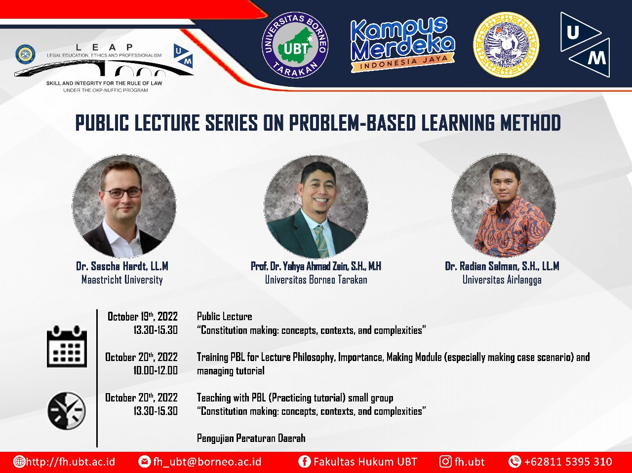 Public Lecture Series on Problem Based Learning Method