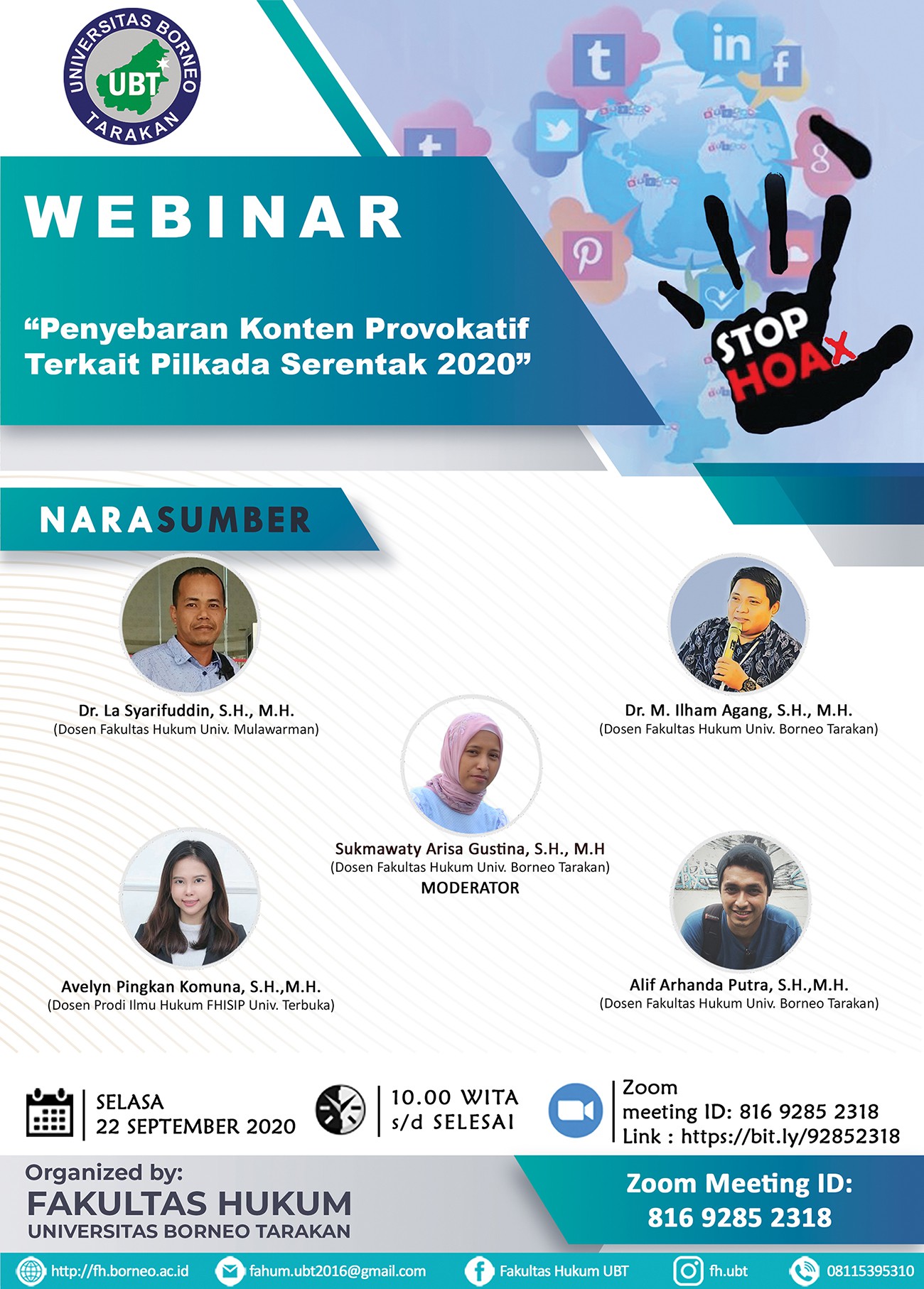 Webinar: Penyebaran Konten Provokatif Terkait Pilkada Serentak 2020