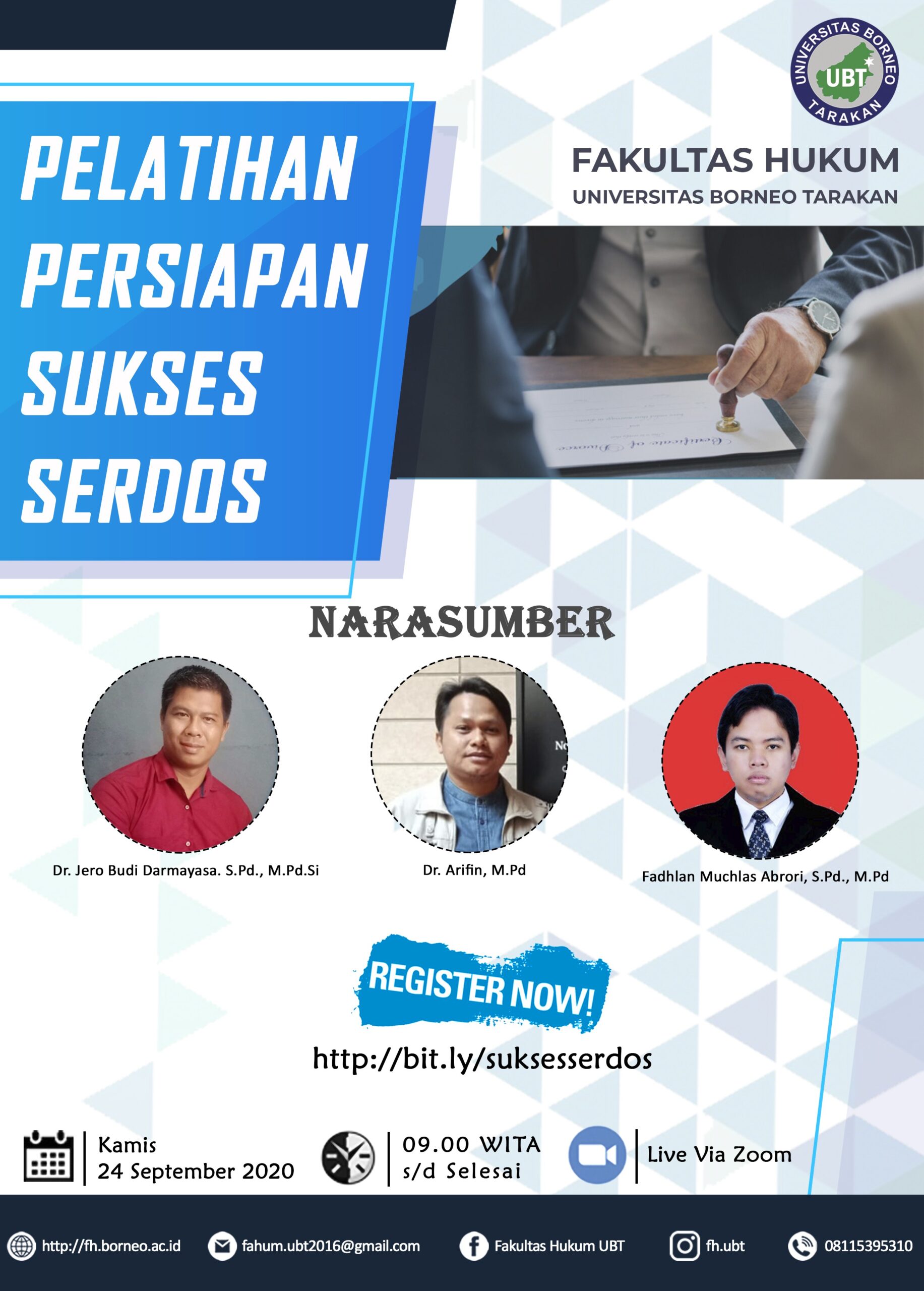 Pelatihan Persiapan Sukses Serdos