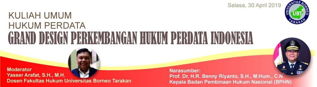 Kuliah Umum Perdata: Grand Design Perkembangan Hukum Perdata Indonesia