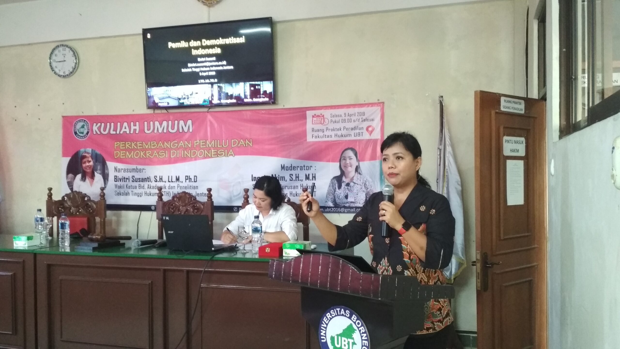 Kuliah Umum HTN: Perkembangan Pemilu dan Demokrasi di Indonesia